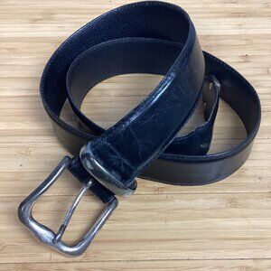 Fossil Black Leather Belt L